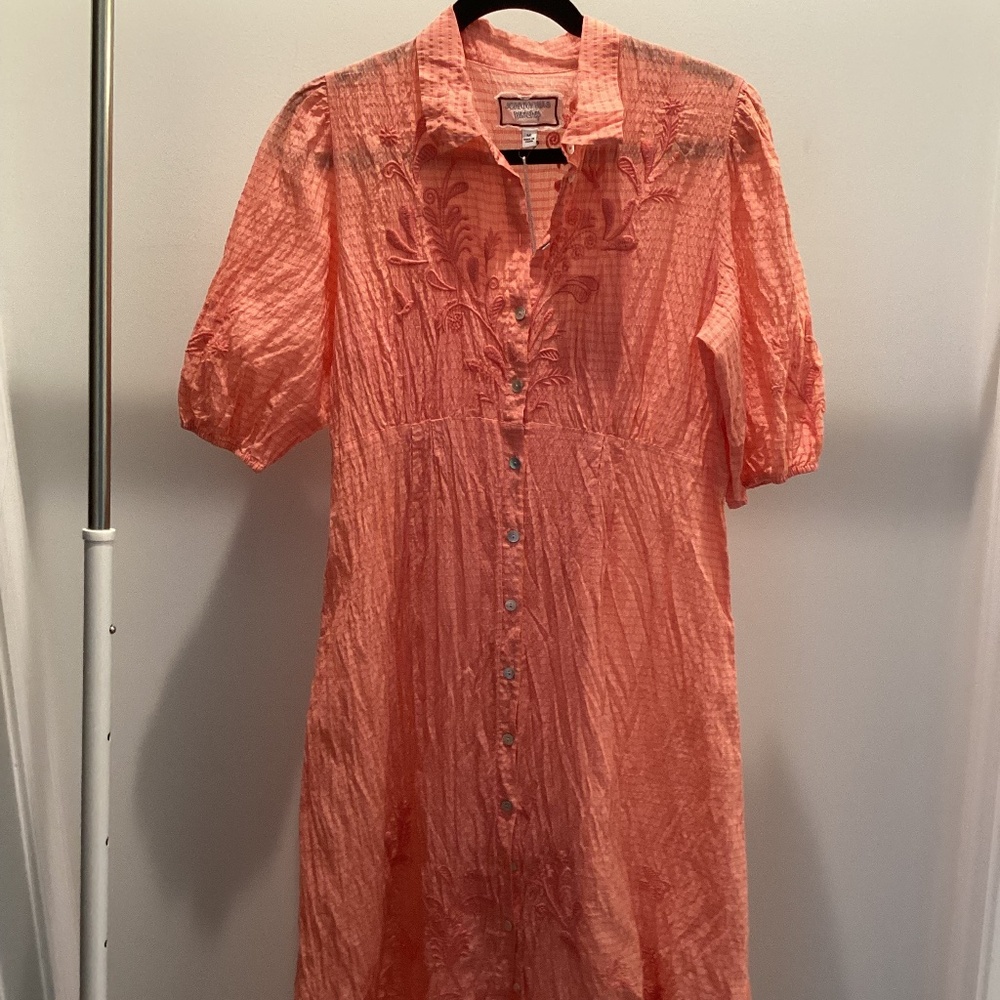 Johnny Was crinkled dress